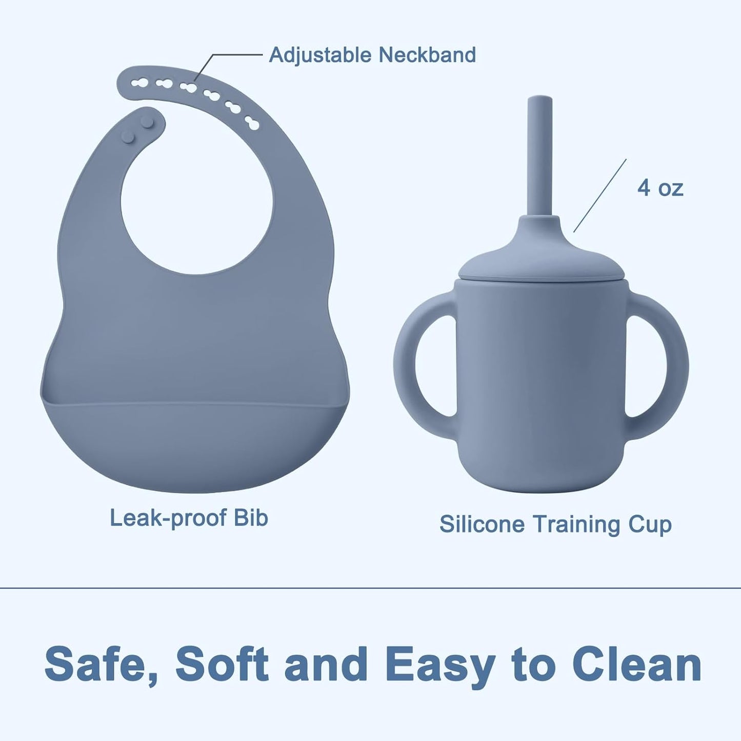 Silicone Baby Feeding Set