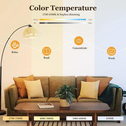 Smart Wi-Fi Color-Changing LED Bulb