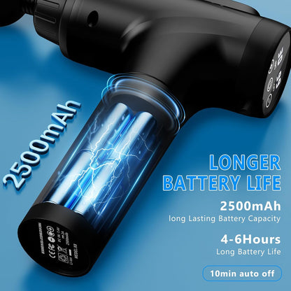 Deep-Tissue Percussion Massage Gun